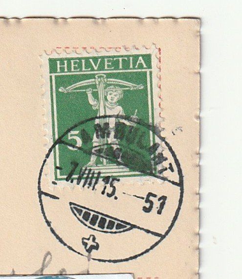 Cartoline postali: Ansichtskarte Lugano-Paradiso 1915 – Usato da St. Gallen venduto da Ricardo_Deals 2