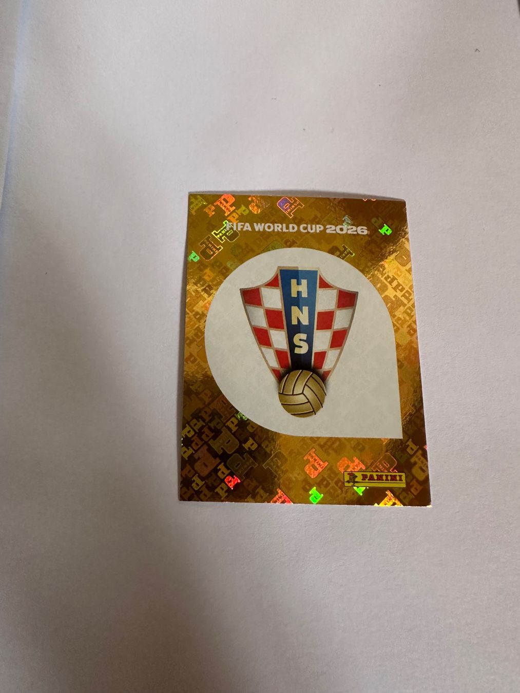 Panini Carte collezionabili: PANINI CRO1 CROATIE – Usato da Payerne venduto da mike_lth