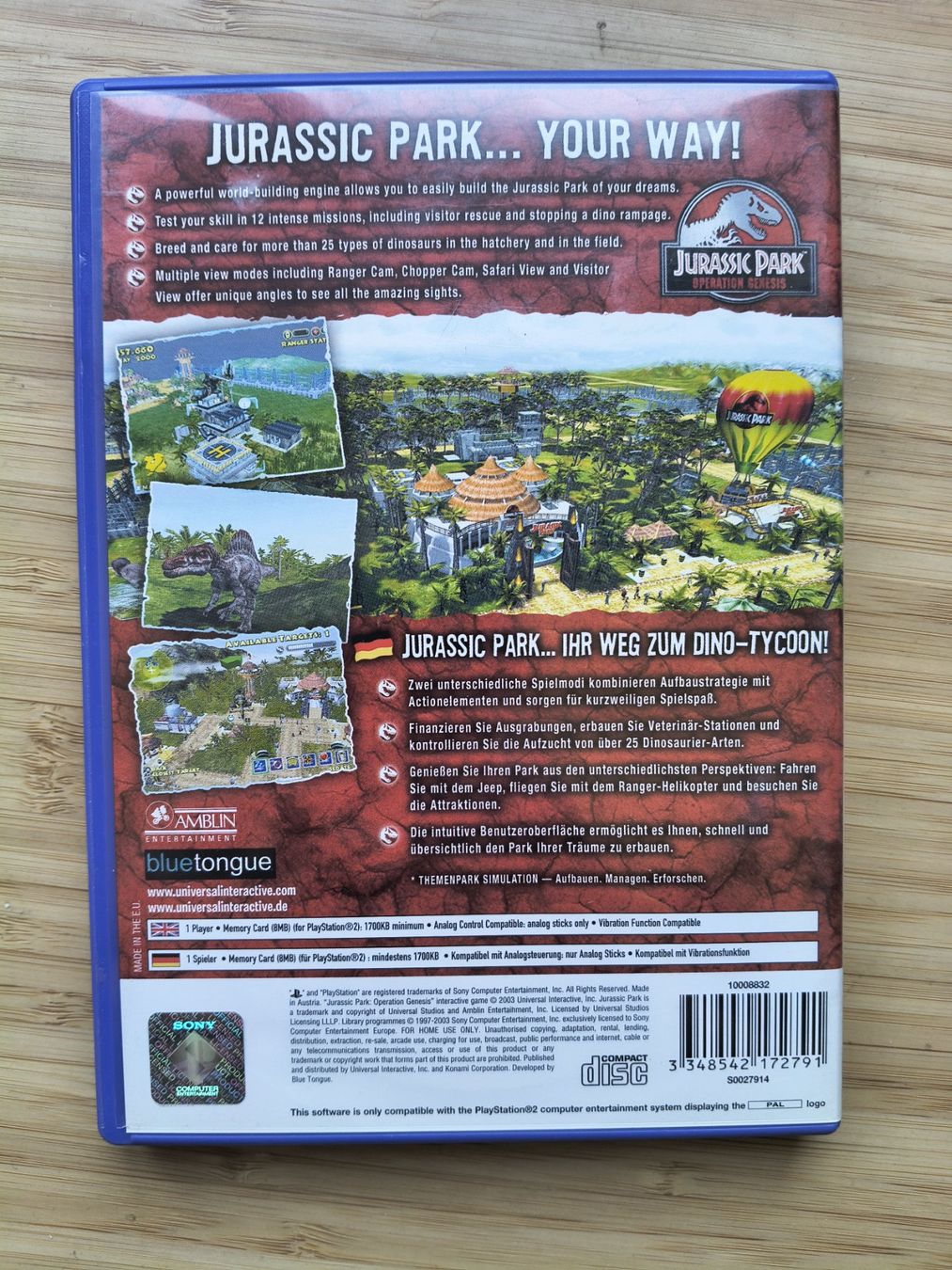 Giochi: Jurassic Park: Operation Genesis (PS 2) – Usato da Riedholz venduto da ste_96cd 1