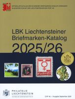 LBK, der neue Liechtensteiner Briefmarken Katalog 2025/26