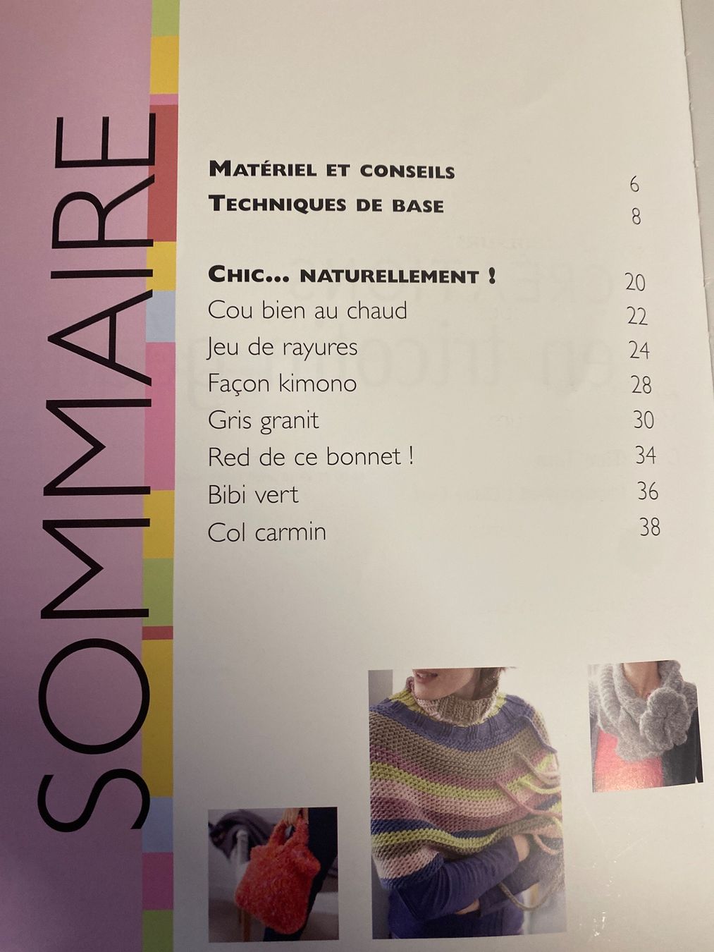 Cartamodelli: Livre Tricotin Géant - 25 créations – Usato da Le Brassus venduto da cinema13 1