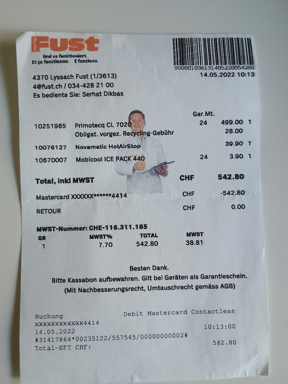 Primotecq Condizionatori: Klimagerät Fust Primotecq – Usato da Basel venduto da Sherve 6