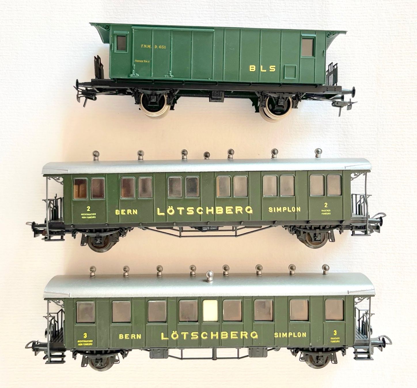Liliput Modelleisenbahnen: Liliput  Rivarossi  BLS  H0  Spezial – Neu (gemäss Beschreibung) aus Bleiken von hbw45 2
