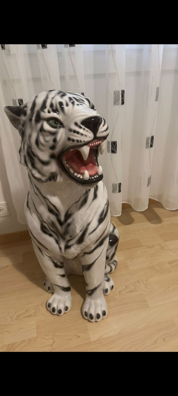 Figuren: Tiger Porzellanfigur – Gebraucht aus Thun von erh_fs86 3