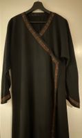 Abaya/Kimono-Mantel aus Dubai, schwarz, Gr. 36-40