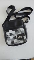 Sac bandoulière Lacoste noir motif pixel – très bon état