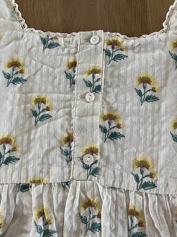 Camicette, T-shirt & Top: Blouse fleurie Cyrillus 16 ans – Usato da Epalinges venduto da Tosca20 2