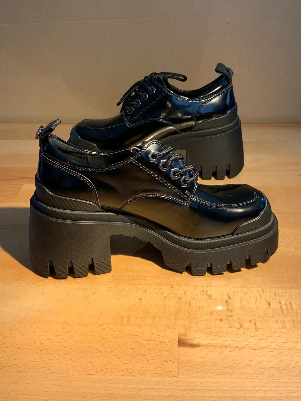Buffalo Scarpe da donna: Buffalo BRAVR - Schnürer - black, Gr. 38 – Nuovo e nell'imballaggio originale da Wetzikon ZH venduto da Hobbyschneiderin 4