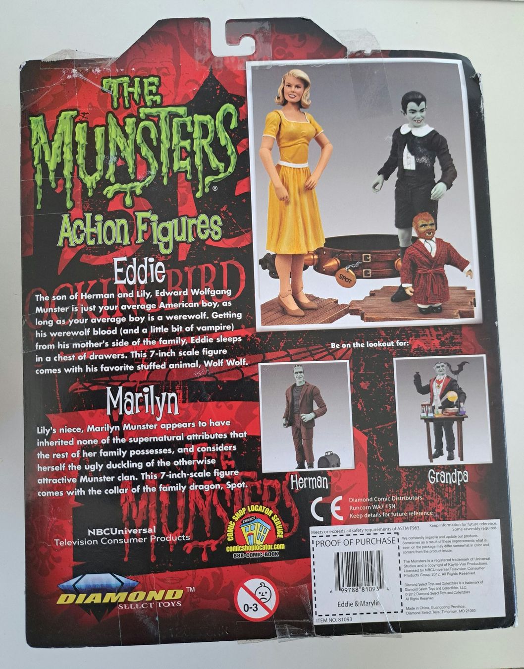 Giocattoli: Diamond Select The Munsters – Usato da Igis venduto da magneto_hg 4