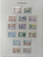 Briefmarken Liechtenstein komplett, Jahrgang 1972/73 Top