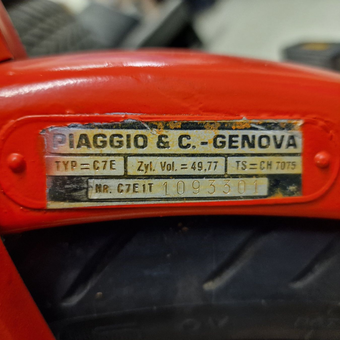 Piaggio Ciclomotori: Piaggio Ciao C7E Motorfahrrad – Usato da Belp venduto da Detailfreak 4