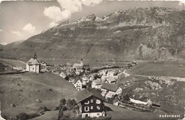 Andermatt (UR) Dorfpanorama