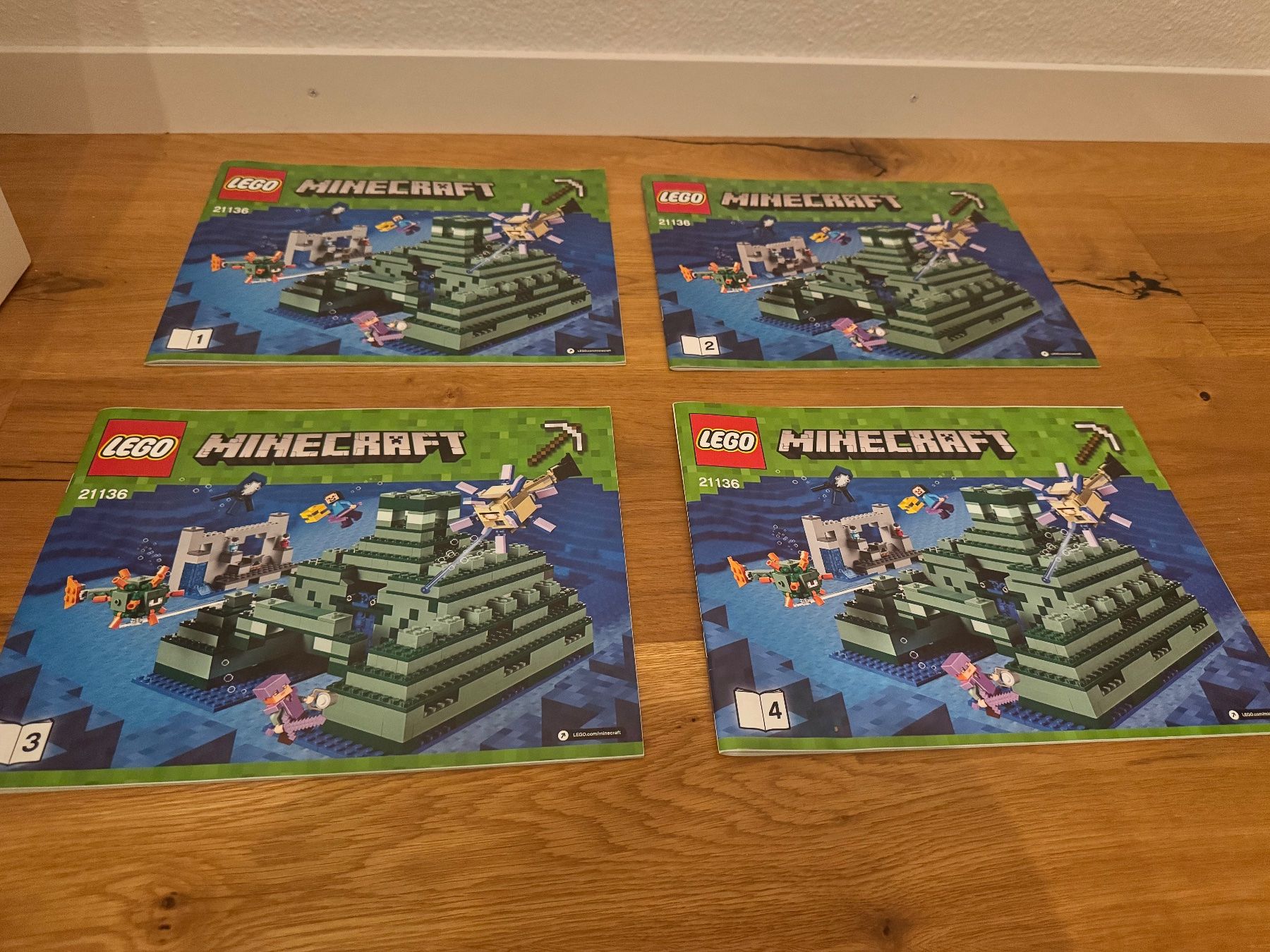 Lego Kit di costruzioni: Lego Minecraft - 21136 The Ocean Monument – Usato da Rorschacherberg venduto da LIAMTHEHERO 3