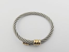 Armreif Charriol Edelstahl Bicolor Bracelet 