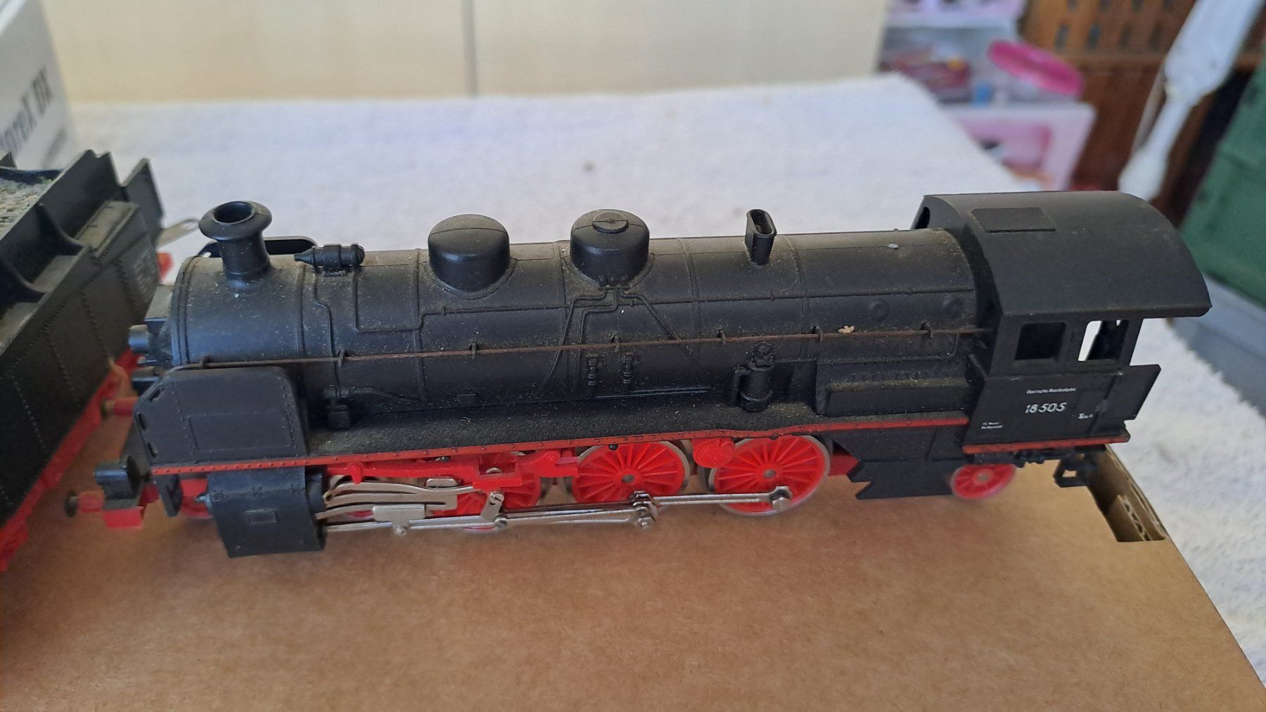 Lima Modellini di ferrovie: Lima Dampflok BR 18 H0 GL/14 – Usato da Winterthur venduto da Riebeli333 2