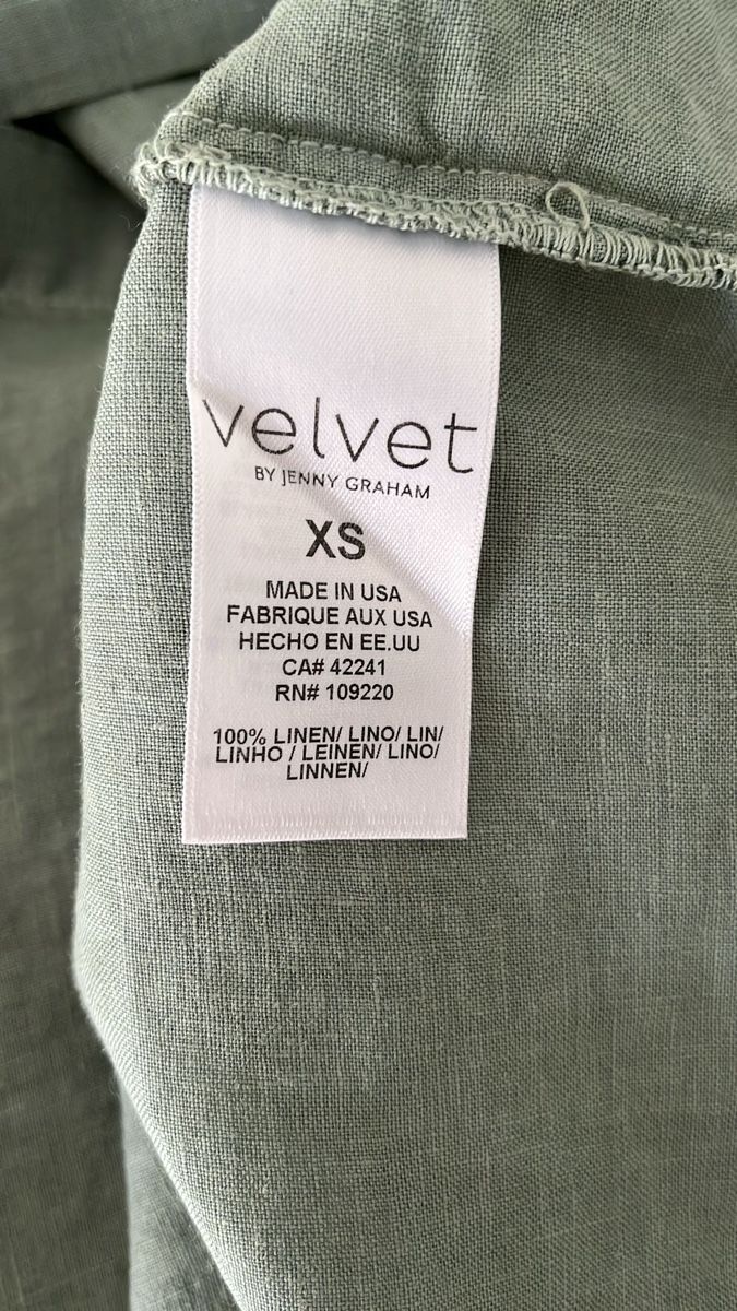 Blusen: Leinenbluse von Velvet Gr. XS – Gebraucht aus Widen von Ragusa33 1