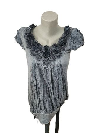 Boho Hippie Shirt Gr. S Batik etwas länger
