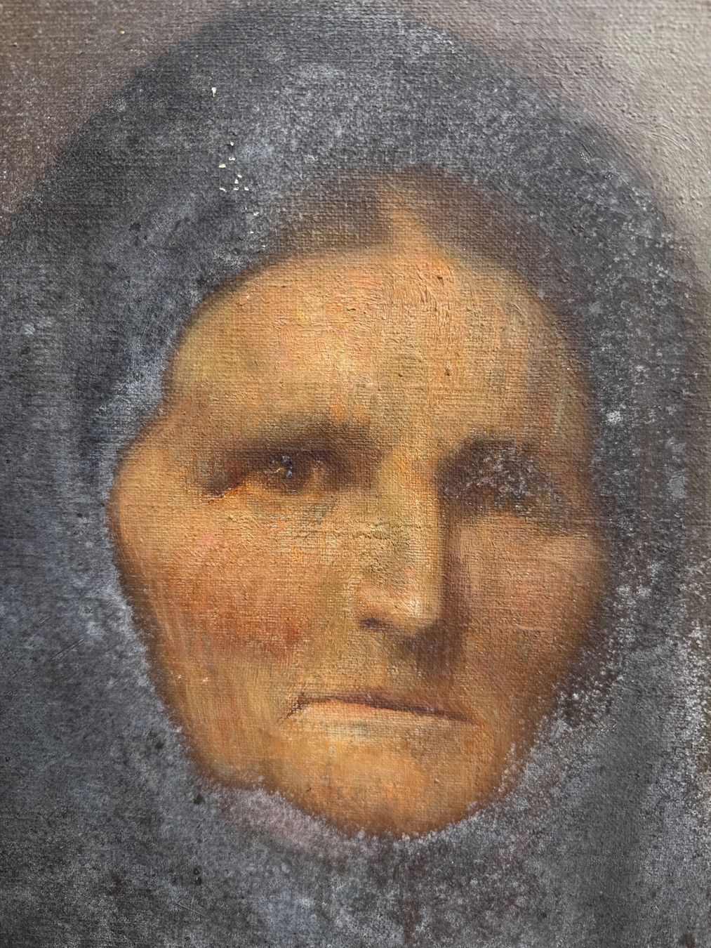 Dipinti: Superbe portrait peint sur toile – Usato da Erde venduto da CBarts 1