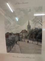 Derrière-Bourg et l'Eglise St-François (1863)