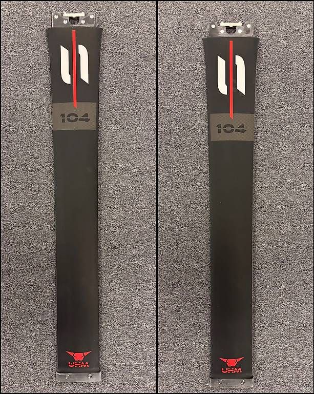 Sabfoil Tavole da surf e di nuoto: Sabfoil Mast Kraken Red Devil 104 - High Modulus - R8 – Usato da Einsiedeln venduto da WMKiteboarding