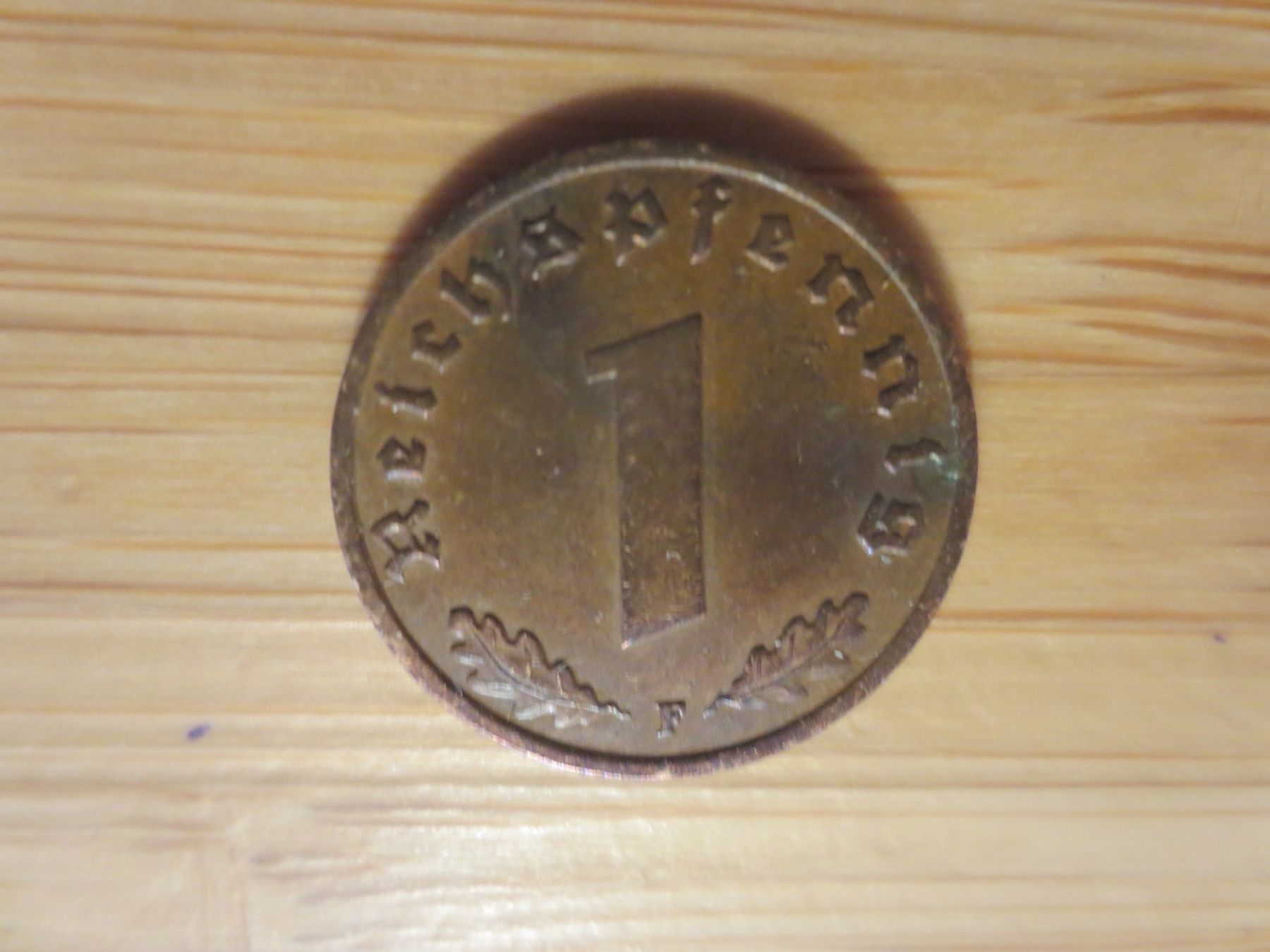 Tutti le monete: Deutsches Reich 1Pfennig 1937 – Usato da Weier im Emmental venduto da waefler03