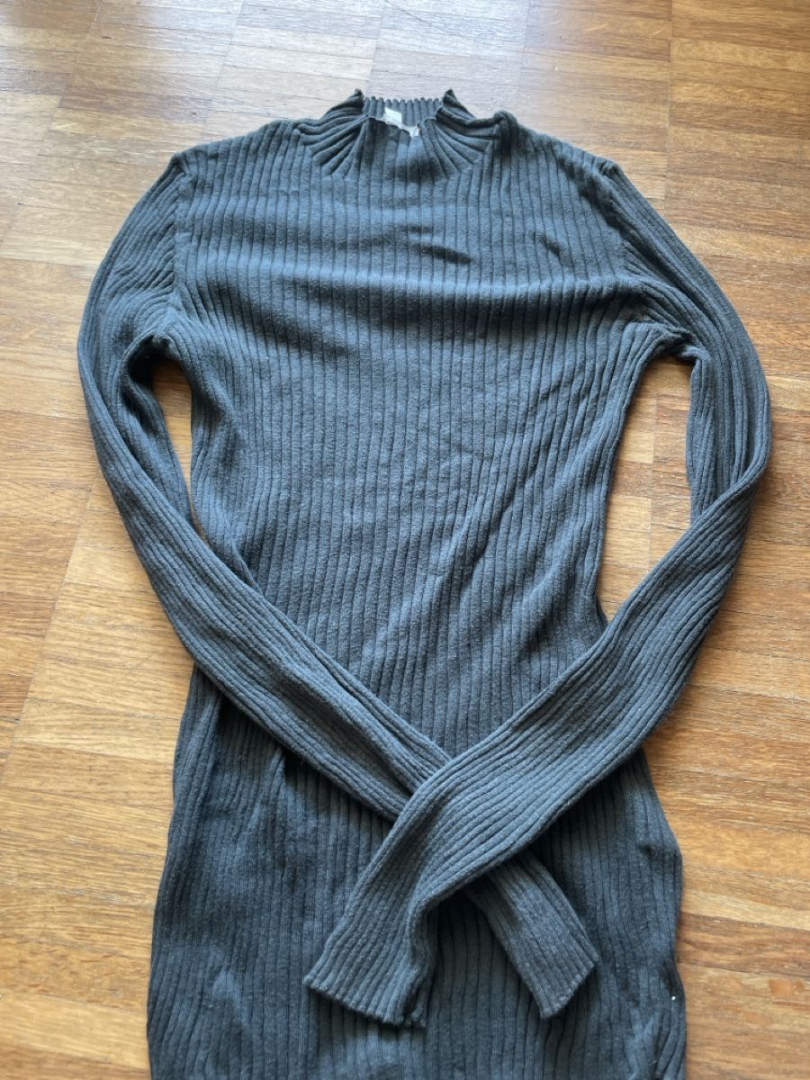 Armedangels Maglioni & Felpe: ARMDANGELS Ribbed Turtleneck Green Size L – Usato da Wallisellen venduto da san_6mzy