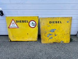Panneau metal Diesel