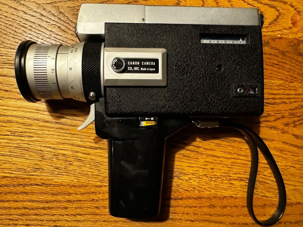 CAMÉRA CANON AUTO Zoom 512XL Electronic super 8 - bon état testée