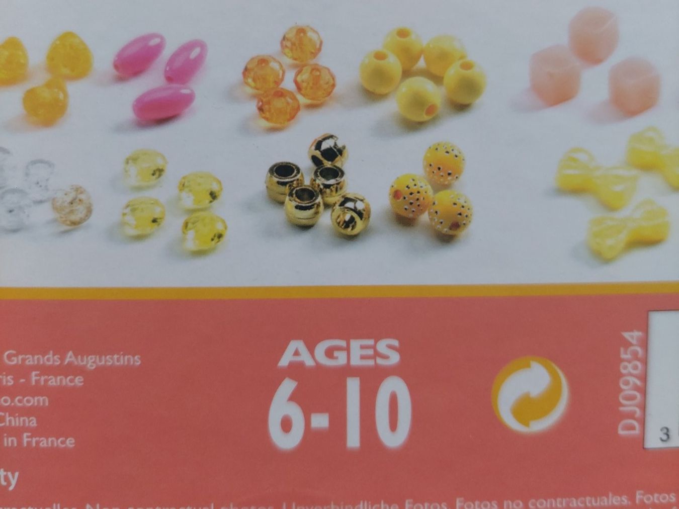 Perle (finte): Djeco 285 Bastelperlen Blumen – Nuovo e nell'imballaggio originale da Beckenried venduto da Havacola 6
