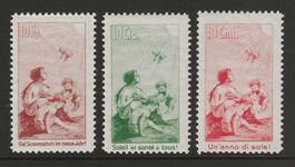 TOP: Vorläufer Pro Juventute I-III, postfrisch**