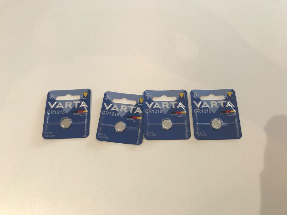 Varta Caricatori & Batterie: Knopfbatterien – Nuovo e nell'imballaggio originale da Affoltern am Albis venduto da Weibele
