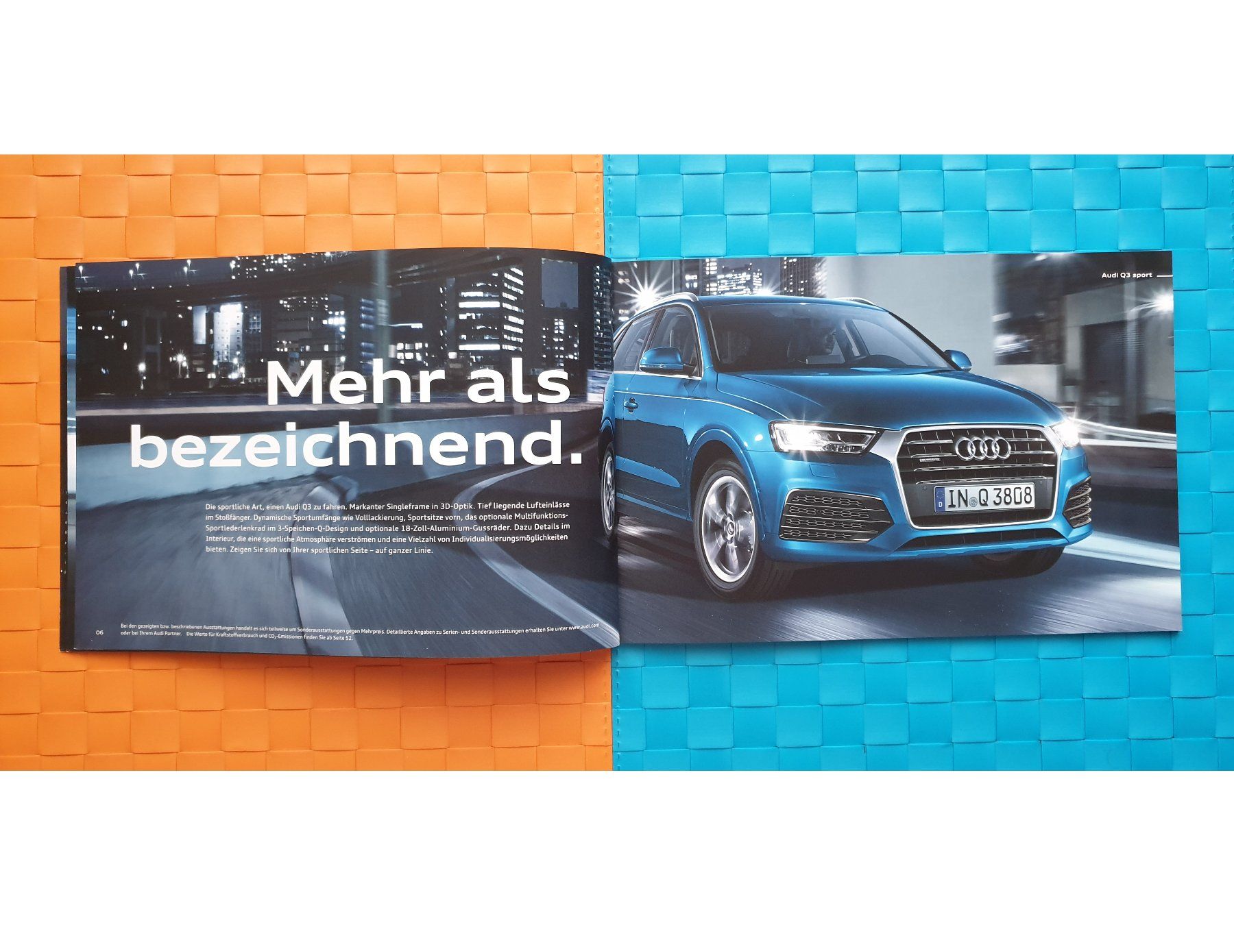Zeitschriften & Magazine: AUDI Q3 2016 - Prospekt / Katalog – Neu (gemäss Beschreibung) aus Viganello von CARLiteratur 1