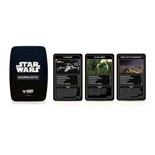 Giochi: Top Trumps Star Wars Raumschiffe Collectables – Nuovo e nell'imballaggio originale da Oensingen venduto da Liquidations-Shop 1