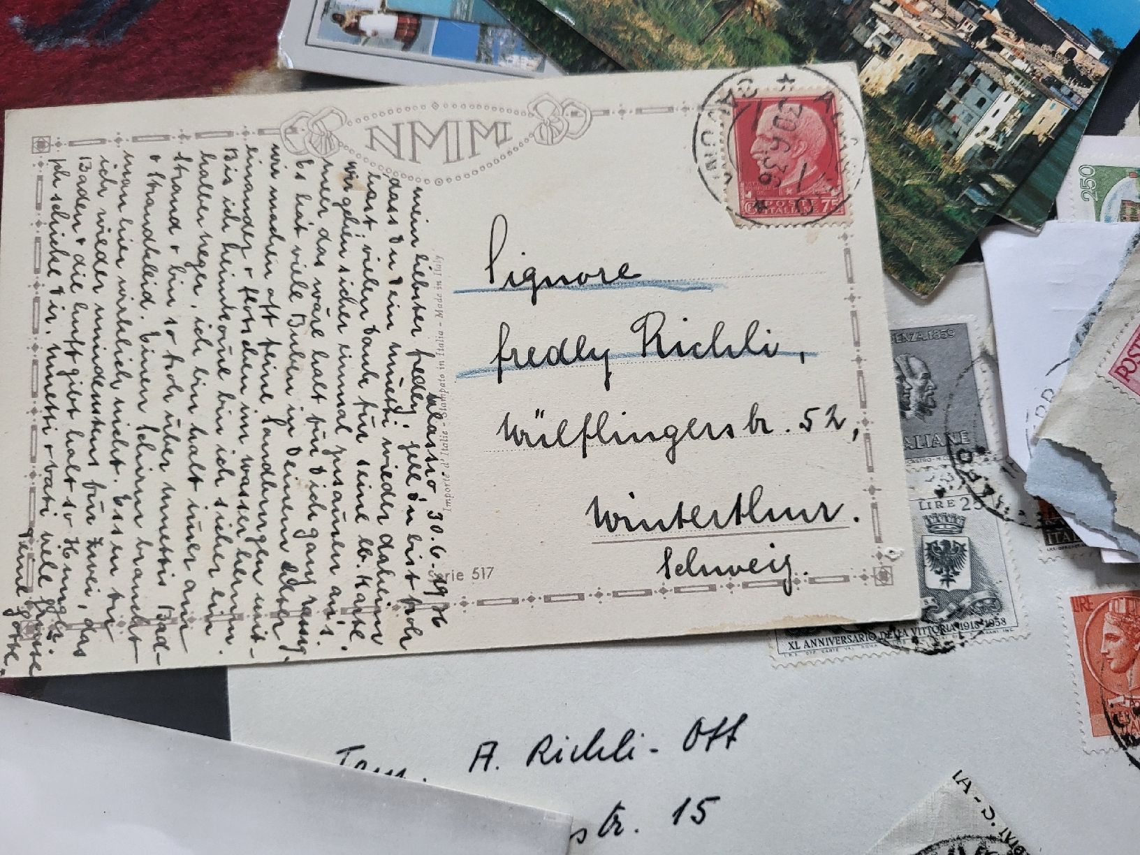 Alle Briefmarken: Italienisches Briefmarken Lot – Gebraucht aus stäfa von brandy66 4