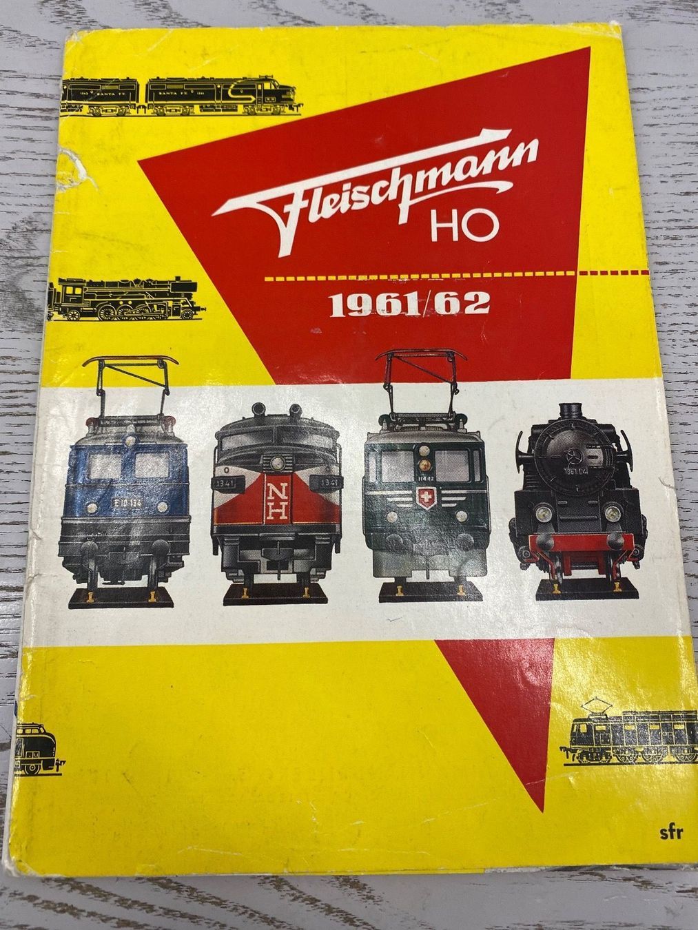 Documenti: Fleischmann Katalog 1961/62 – Usato da Lupsingen venduto da New-Haven