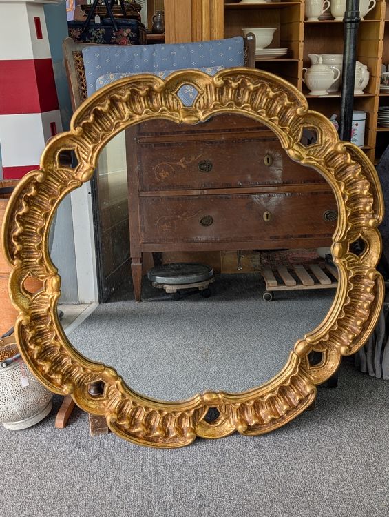 Miroirs: Spanischer Vintage Goldspiegel – D'occasion à Adligenswil par karinma