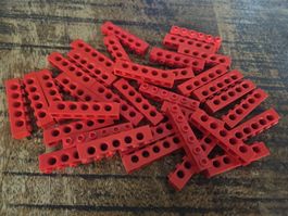lego 3894 lot de 35 pièces Red Technic, Brick 1 x 6