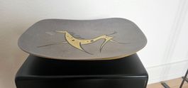 Keramikteller Schale Pferd Vintage Mid-Century 50er J. Deko