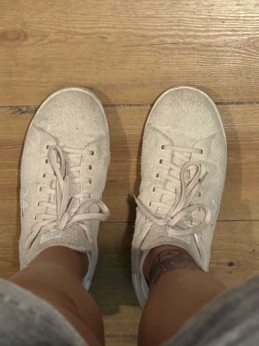 Adidas Scarpe da donna: Adidas Stan Smith Wildleder beige 39 – Usato da Zürich venduto da chloe26 5