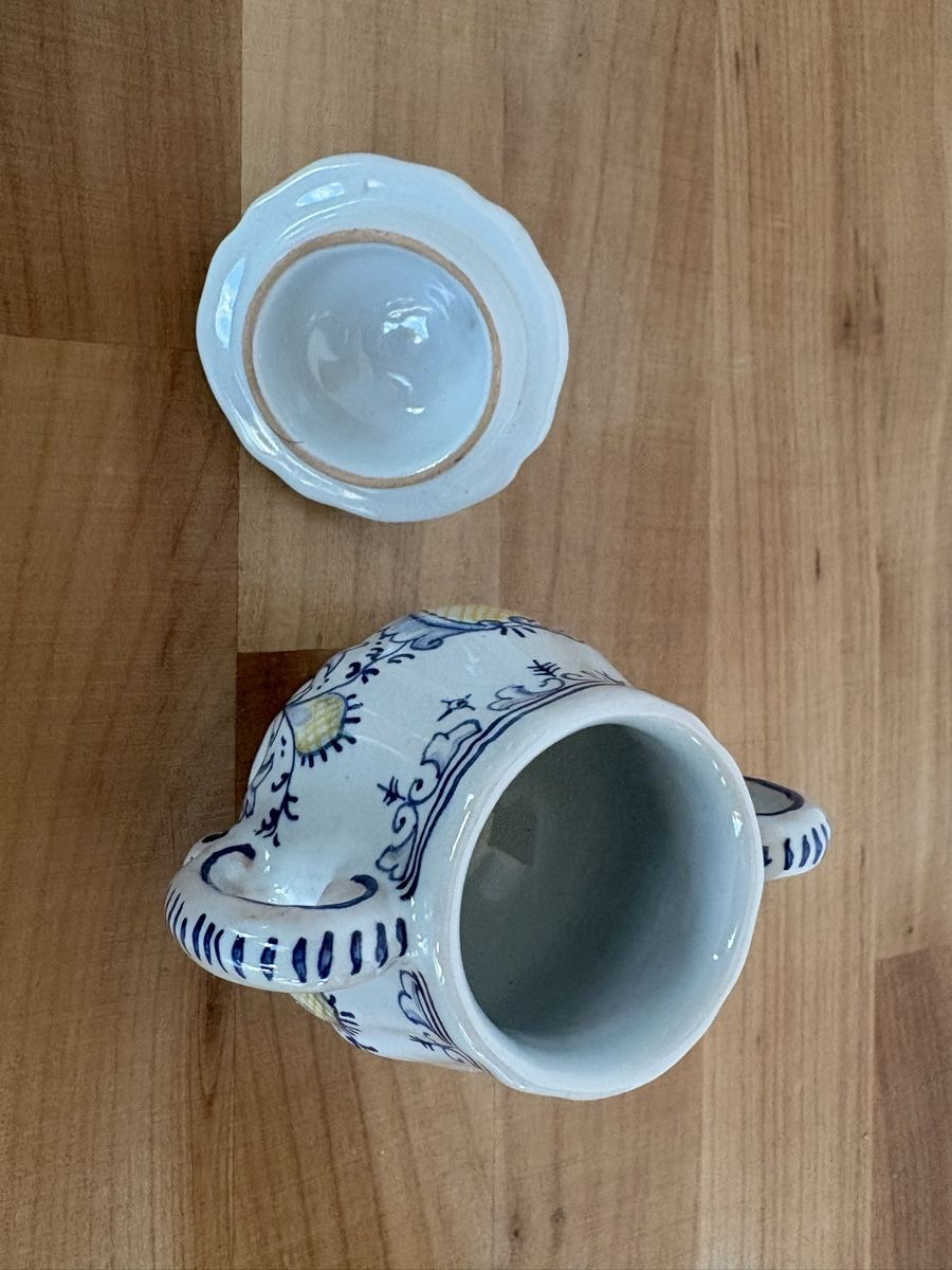 Tutte le decorazioni: kleine Keramik Dose mit Deckel – Usato da Rümlang venduto da euqinom16 2
