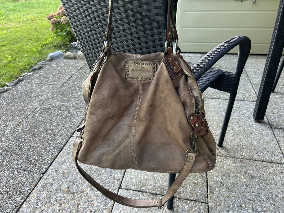 Taschen für Damen: Shopper leder – Gebraucht aus Richterswil von solisoli5 3