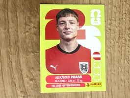 Panini FIFA WM 2026 Sticker Alexander Prass AUT 9