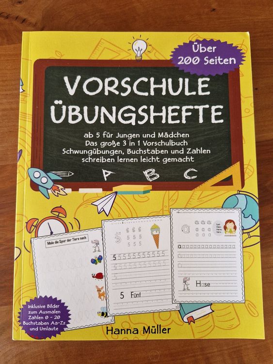 Vorschule Übungsheft über 200 Seiten (Gebraucht) in Giswil für CHF 5