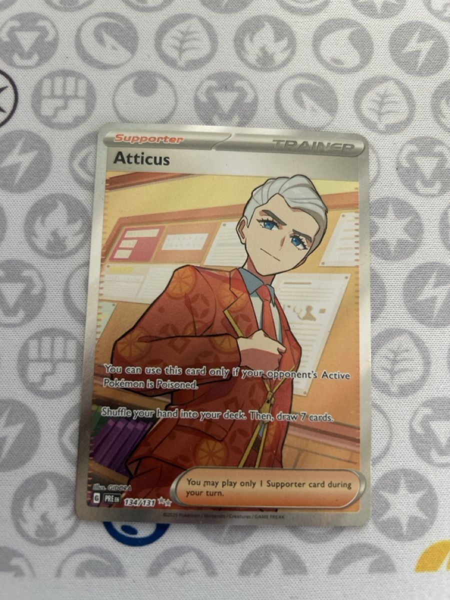 Pokémon Carte collezionabili: Prismatic evolutions Atticus FA 134/131 – Nuovo (secondo la descrizione) da Zürich venduto da AinzCHF