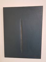 Quadro Moderno Omaggio a Lucio Fontana misura 30 L x 40 H 