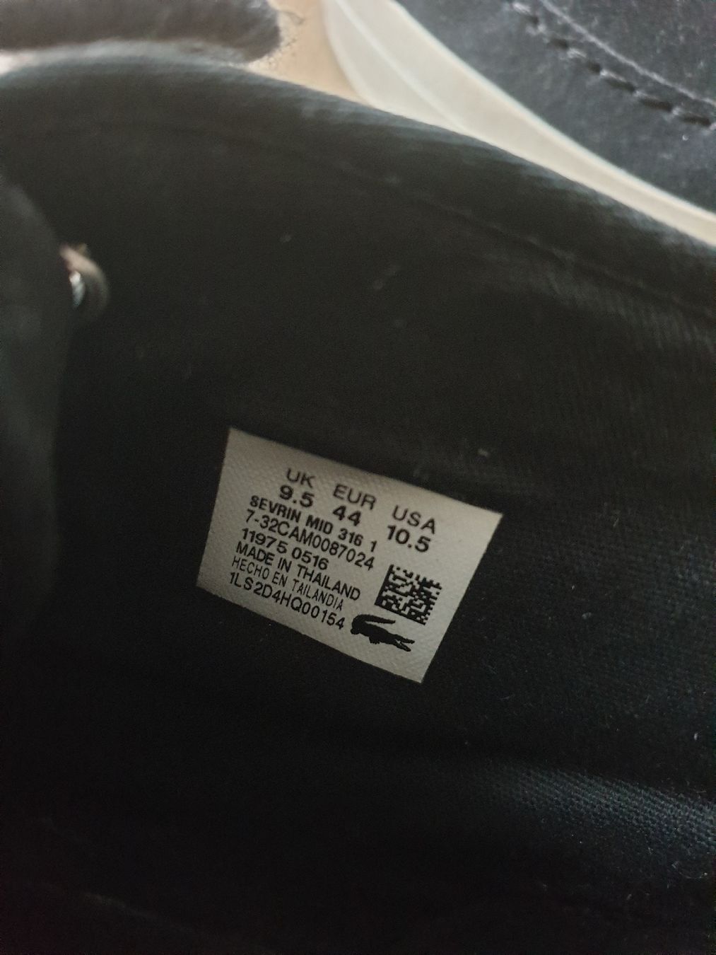 Lacoste Scarpe da uomo: Lacoste Sevrin Mid taille 44 – Usato da Travers venduto da adr_qyj5 4