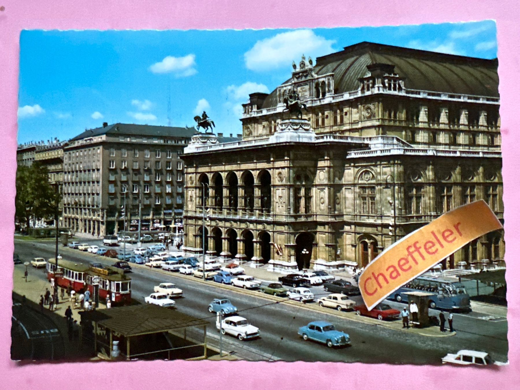 Ansichtskarten: 1975 Wien, Staatsoper – Gebraucht aus Zürich von Chaeffeler