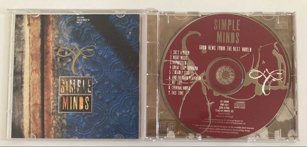 CDs: Simple Minds - Good News From The Next World - CD – Gebraucht aus Zwingen von  1