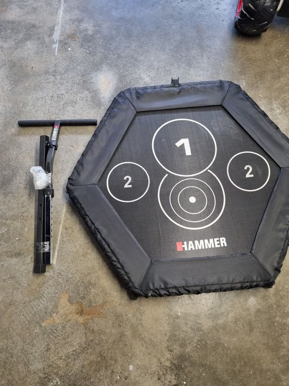 HAMMER Fitnesstrampolin Cross Jump Kaufen auf Ricardo