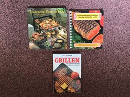 3 Grill Kochbücher für Balkon und Garten